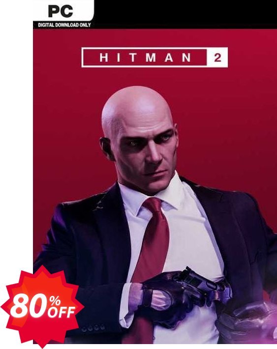 Hitman 2 PC Coupon code 80% discount 