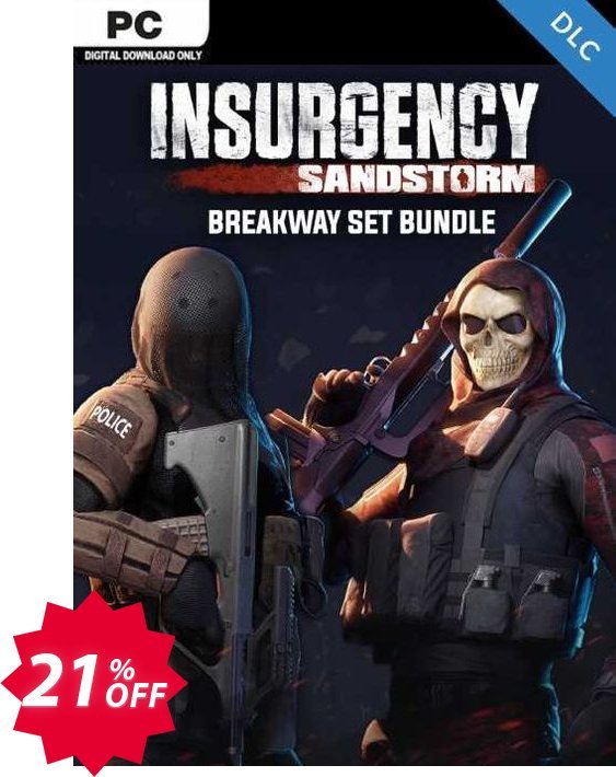 Insurgency: Sandstorm - Breakaway Set Bundle PC - DLC Coupon code 21% discount 