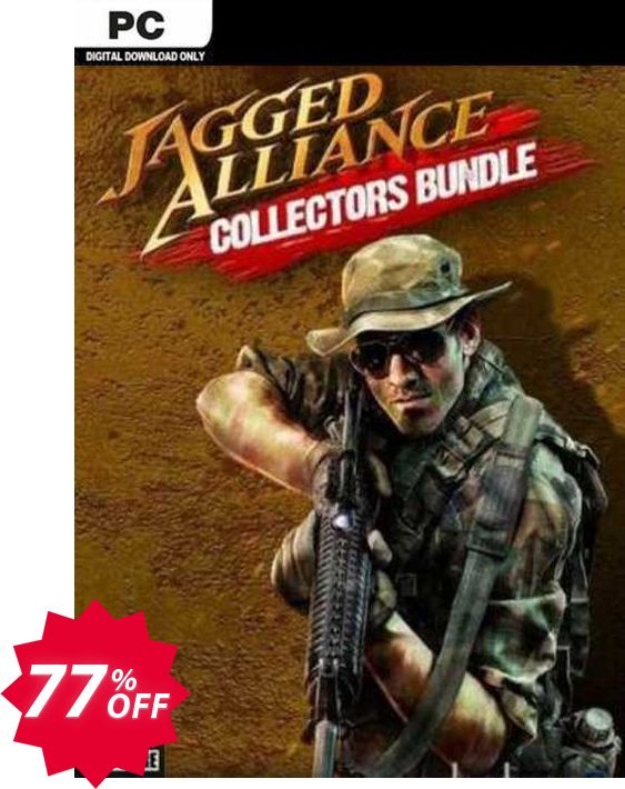 Jagged Alliance Back in Action Collectors Bundle PC Coupon code 77% discount 