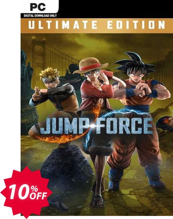 JUMP FORCE - Ultimate Edition PC, EMEA  Coupon code 10% discount 