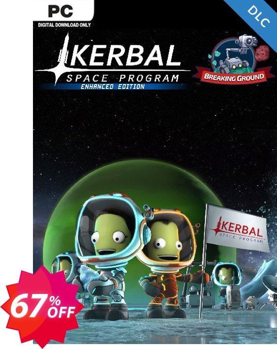 Kerbal Space Program Breaking Ground Expansion PC - DLC Coupon code 67% discount 