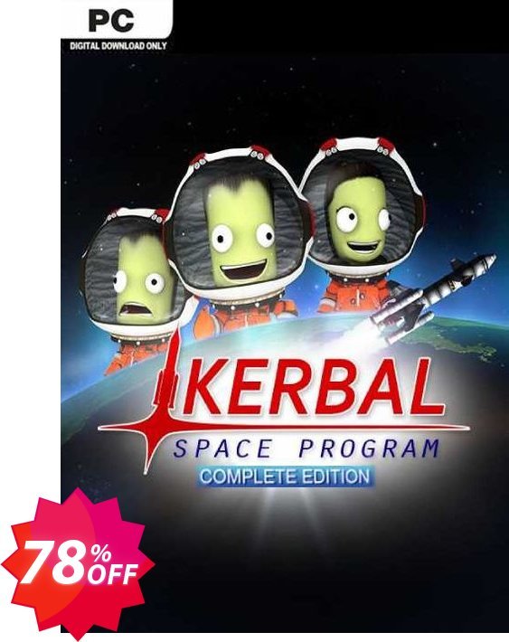 Kerbal Space Program Complete Edition PC Coupon code 78% discount 