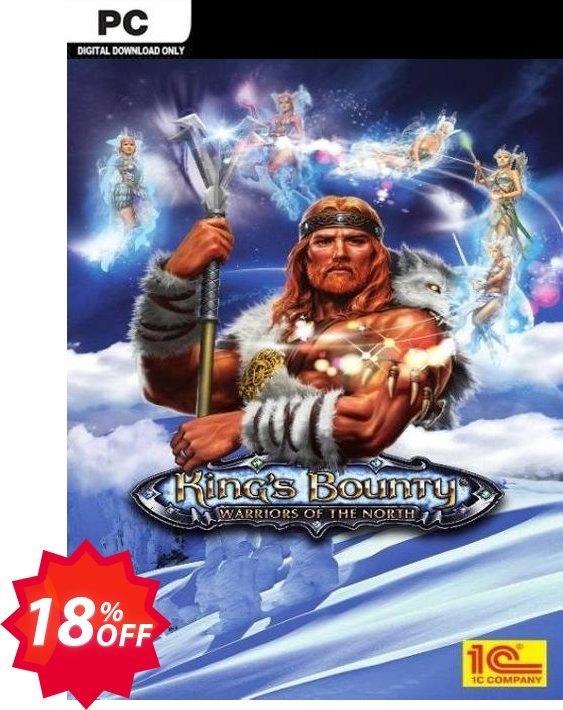 King's Bounty Warriors of the North PC Coupon code 18% discount 