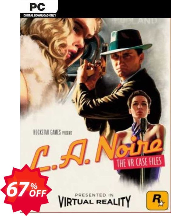 L.A. Noire The VR Case Files PC Coupon code 67% discount 