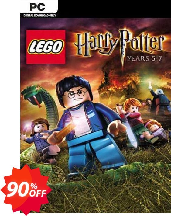 LEGO Harry Potter Years 5-7 PC, EU  Coupon code 90% discount 
