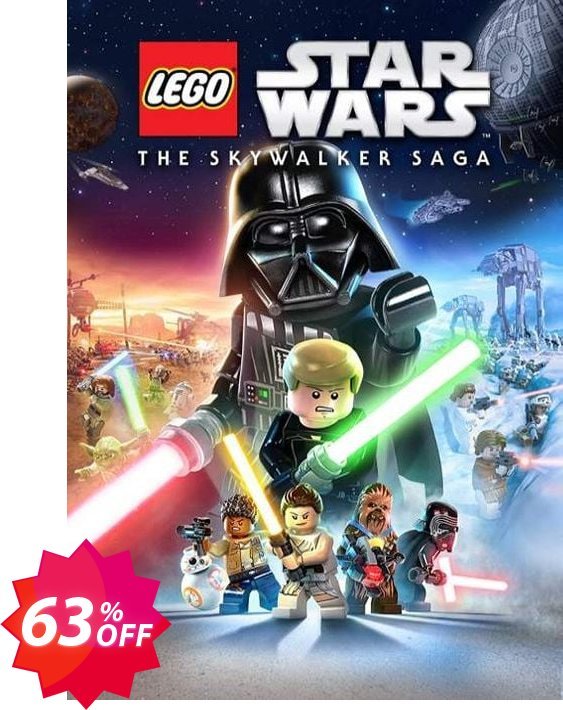 LEGO Star Wars: The Skywalker Saga PC Coupon code 63% discount 