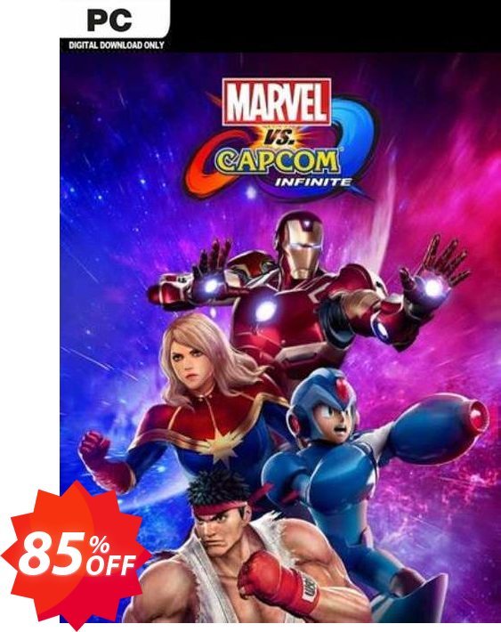 Marvel vs Capcom Infinite PC Coupon code 85% discount 