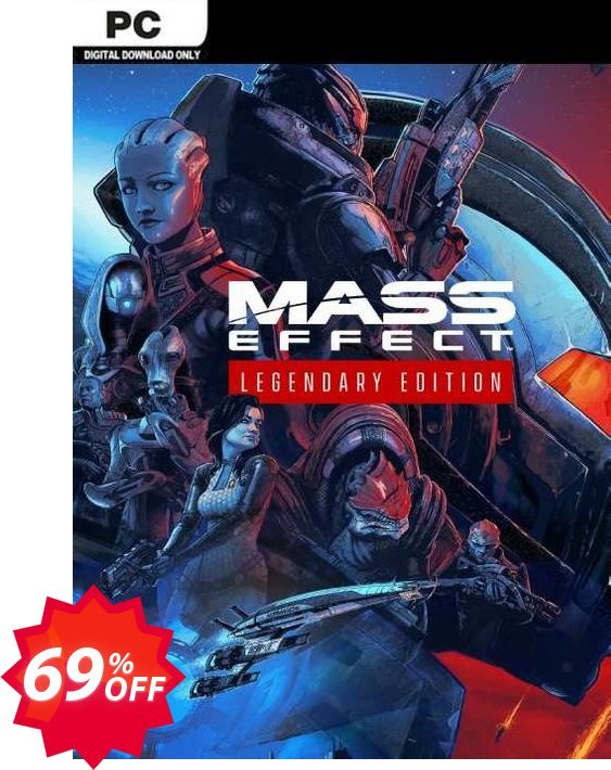 Mass Effect Legendary Edition PC, EN  Coupon code 69% discount 