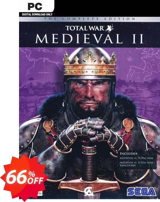 Medieval II: Total War Collection PC Coupon code 66% discount 