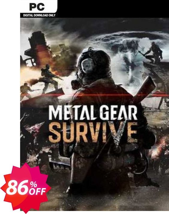 Metal Gear Survive PC Coupon code 86% discount 