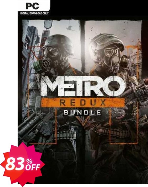 Metro Redux Bundle PC, EU  Coupon code 83% discount 