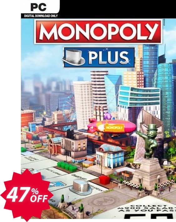 Monopoly Plus PC, EU  Coupon code 47% discount 