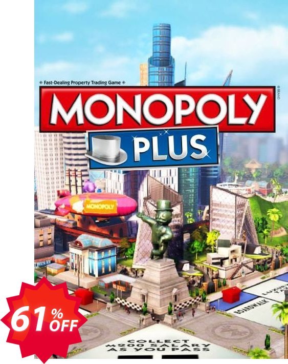 Monopoly Plus PC Coupon code 61% discount 