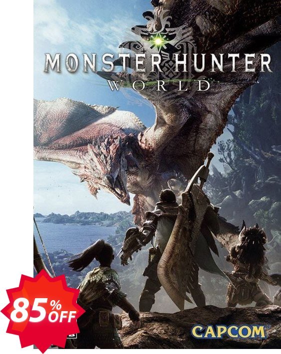Monster Hunter World PC Coupon code 85% discount 