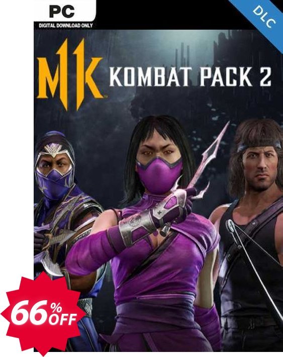 Mortal Kombat 11 - Kombat Pack 2 PC - DLC Coupon code 66% discount 