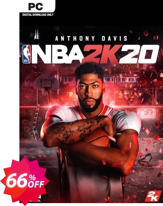 NBA 2K20 PC Coupon code 66% discount 