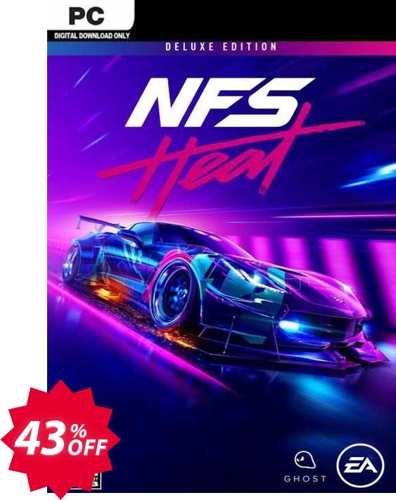 Need for Speed Heat Deluxe Edition PC Coupon code 43% discount 