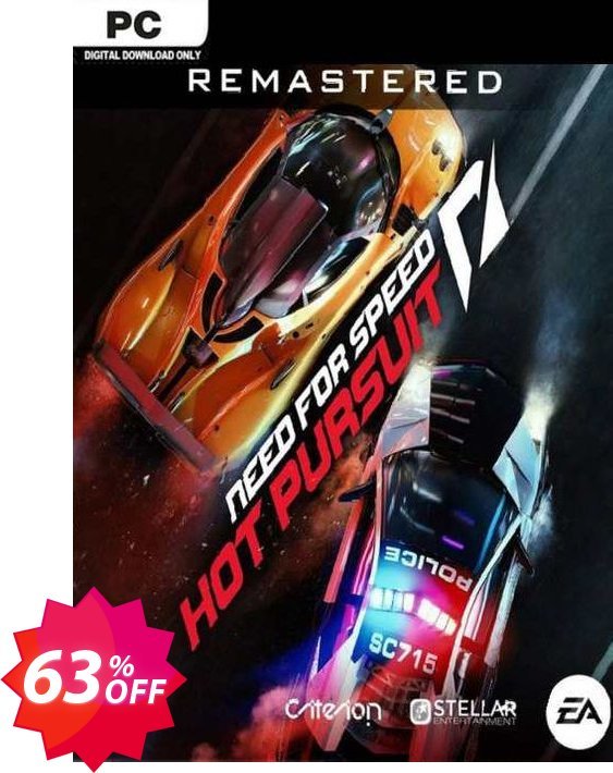 Need for Speed Hot Pursuit Remastered PC, EN  Coupon code 63% discount 