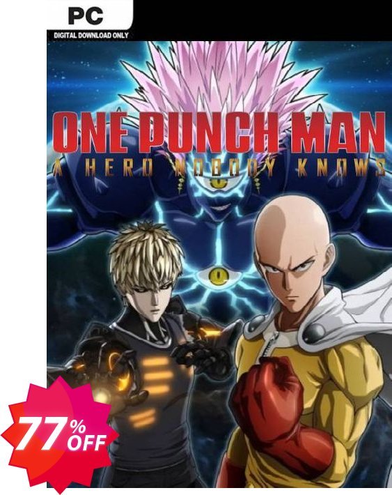 One Punch Man A Hero Nobody Knows PC, EU  Coupon code 77% discount 
