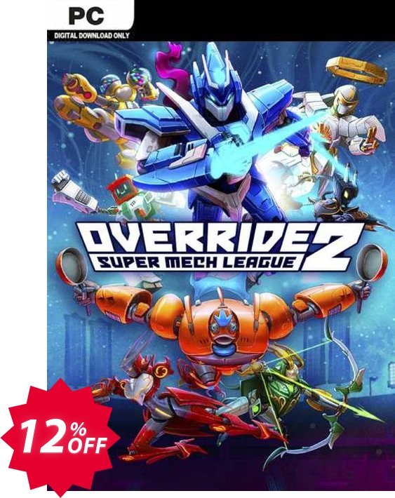 Override 2: Super Mech League PC Coupon code 12% discount 
