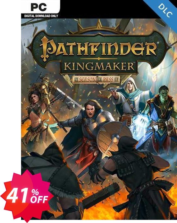 Pathfinder Kingmaker Season Pass Bundle PC - DLC Coupon code 41% discount 