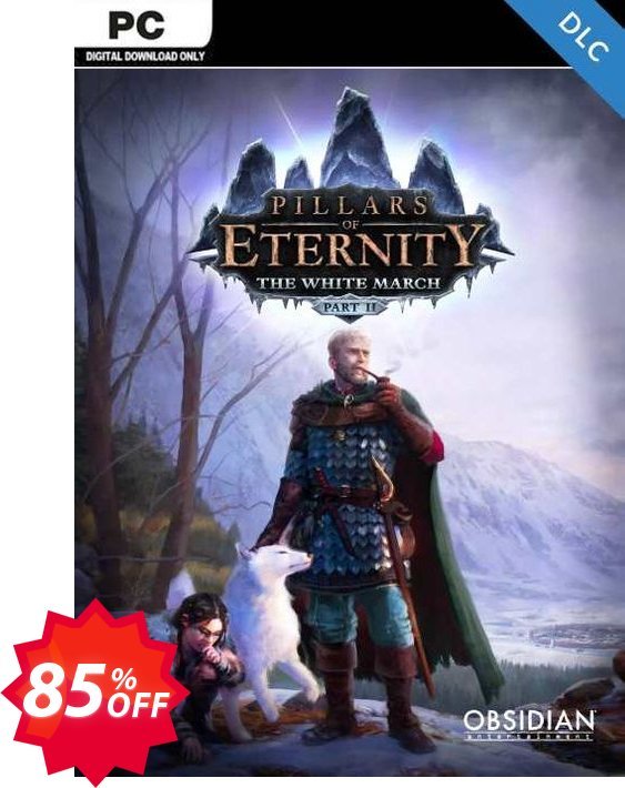 Pillars of Eternity - The White March Part II PC - DLC Coupon code 85% discount 