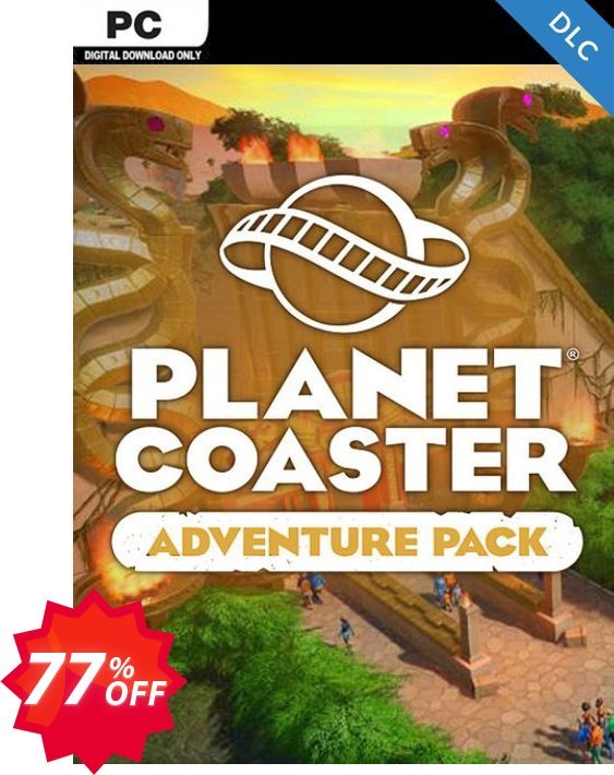 Planet Coaster PC - Adventure Pack DLC Coupon code 77% discount 