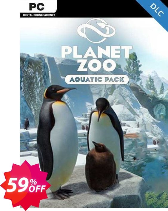 Planet Zoo: Aquatic Pack PC - DLC Coupon code 59% discount 