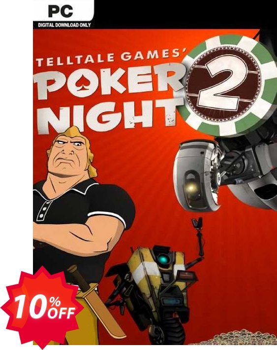 Poker Night 2 PC Coupon code 10% discount 