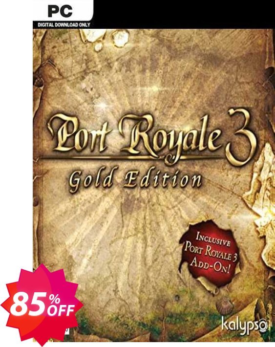 Port Royale 3 GOLD PC Coupon code 85% discount 