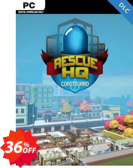 Rescue HQ - Coastguard PC - DLC Coupon code 36% discount 