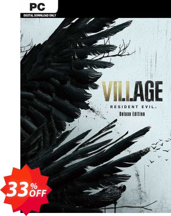 Resident Evil Village - Deluxe Edition PC, WW  Coupon code 33% discount 