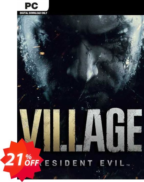 Resident Evil Village PC, EU  Coupon code 21% discount 
