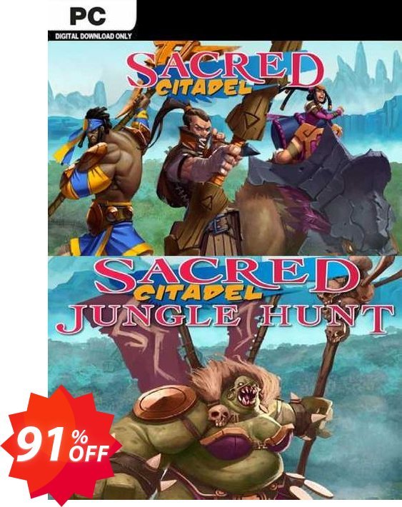 Sacred Citadel PC + Jungle Hunt DLC Coupon code 91% discount 