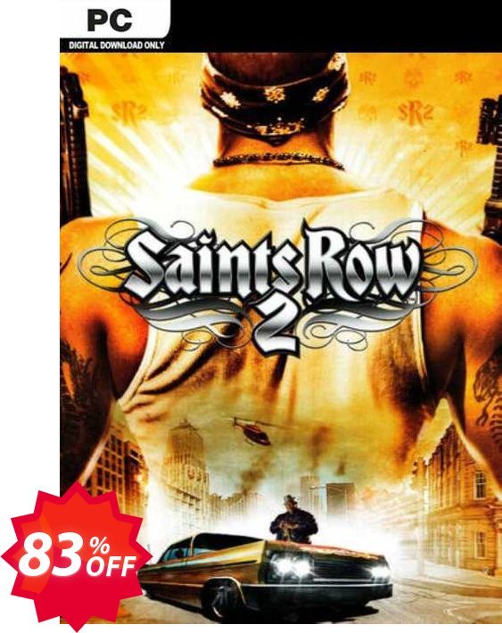 Saints Row 2 PC Coupon code 83% discount 