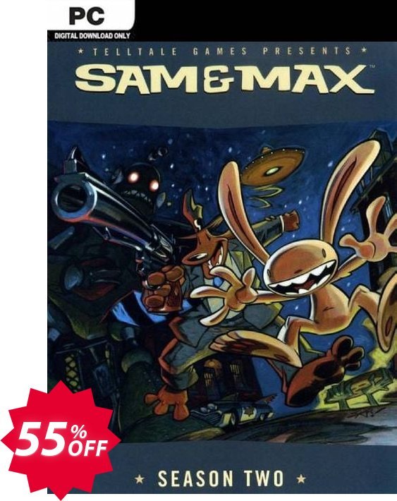 Sam & Max -  Season Two PC Coupon code 55% discount 