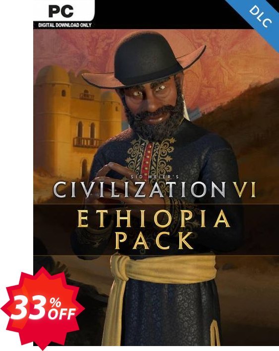 Sid Meier's Civilization VI - Ethiopia Pack PC - DLC Coupon code 33% discount 