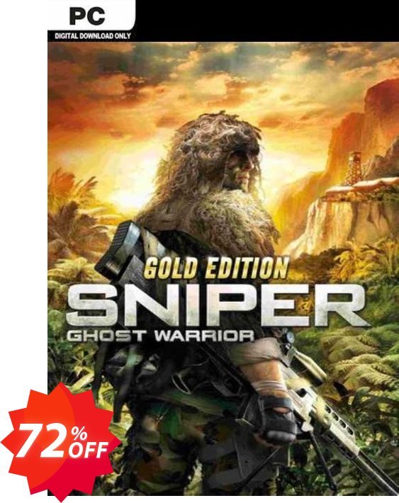 Sniper Ghost Warrior Gold Edition PC Coupon code 72% discount 