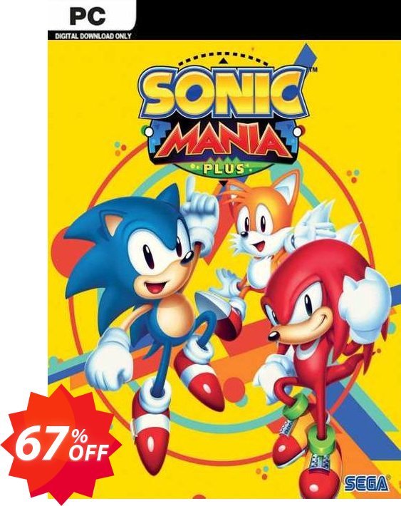 Sonic Mania PC Coupon code 67% discount 
