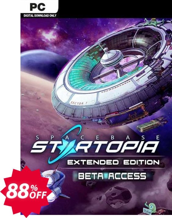 Spacebase Startopia - Extended Edition PC Coupon code 88% discount 