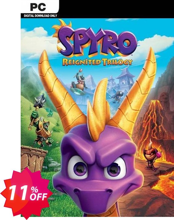 Spyro Reignited Trilogy PC Coupon code 11% discount 
