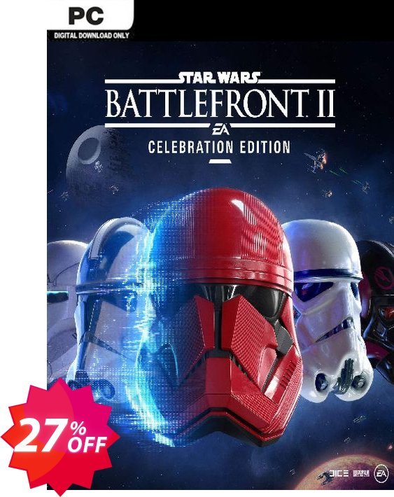 Star Wars Battlefront II 2 - Celebration Edition PC, EN  Coupon code 27% discount 