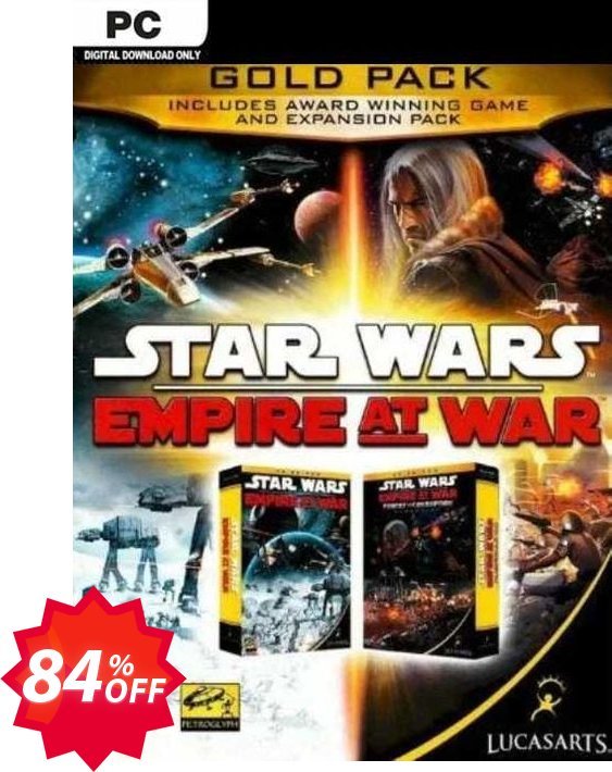 STAR WARS Empire at War - Gold Pack PC Coupon code 84% discount 