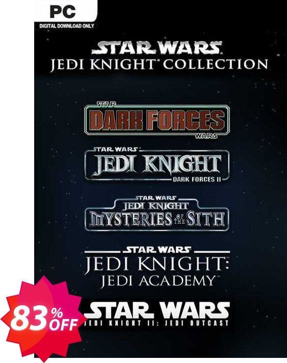 Star Wars Jedi Knight Collection PC Coupon code 83% discount 