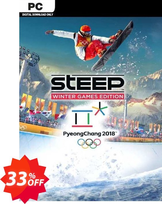 Steep Winter Games Edition PC Coupon code 33% discount 