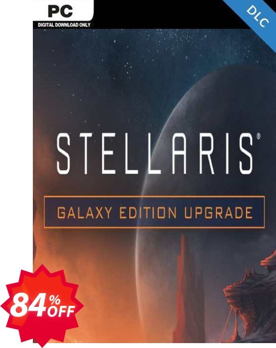 Stellaris: Galaxy Edition Upgrade Pack PC Coupon code 84% discount 