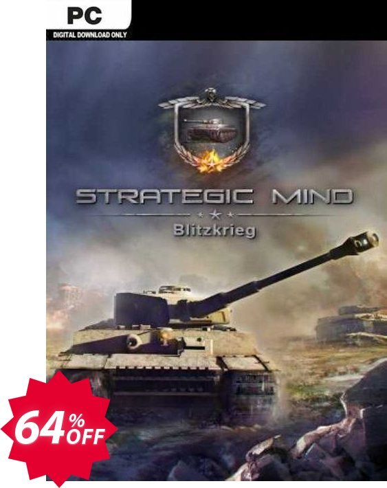 Strategic Mind: Blitzkrieg PC Coupon code 64% discount 