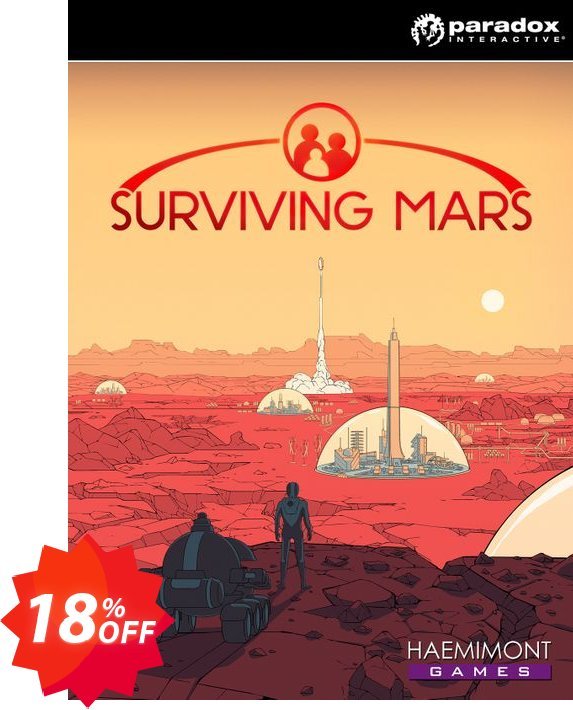 Surviving Mars PC, EU  Coupon code 18% discount 