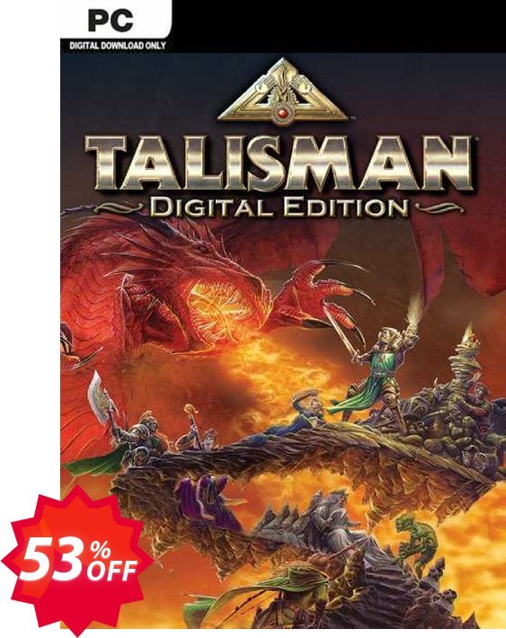 Talisman: Digital Edition PC Coupon code 53% discount 