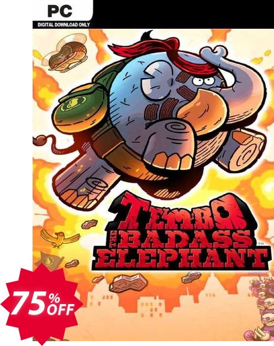 Tembo The Badass Elephant PC Coupon code 75% discount 